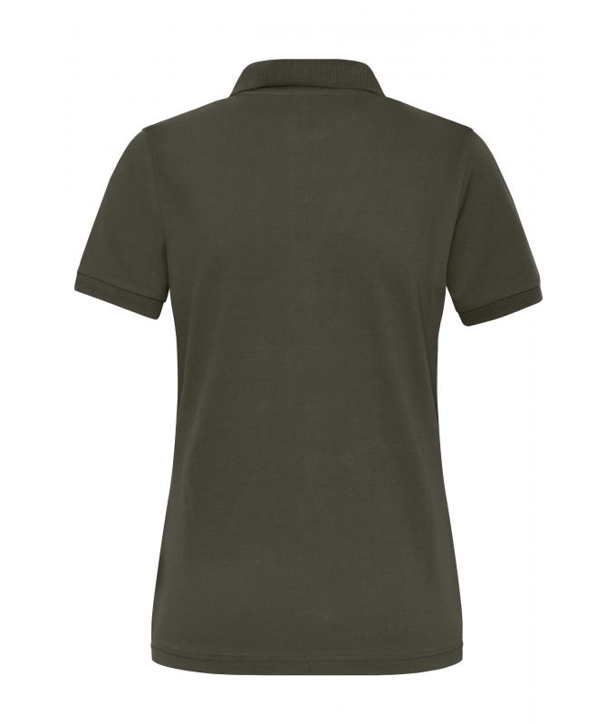 Damen Ladies' Stretch-Polo Work - SOLID - OCS Blended Olive 8704