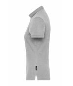 Damen Ladies' Stretch-Polo Work - SOLID - OCS Blended Grey-heather 8704