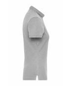 Damen Ladies' Stretch-Polo Work - SOLID - OCS Blended Grey-heather 8704