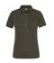 Damen Ladies' Stretch-Polo Work - SOLID - OCS Blended Olive 8704