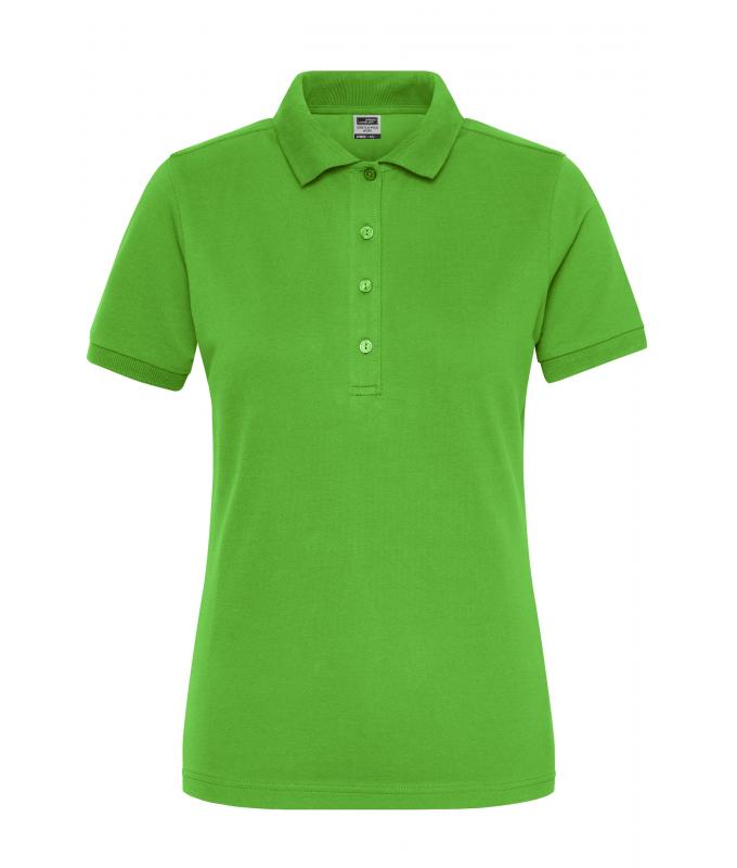 Ladies Ladies' Stretch-Polo Work - SOLID - OCS Blended Lime-green 8704