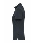 Ladies Ladies' Stretch-Polo Work - SOLID - OCS Blended Carbon 8704