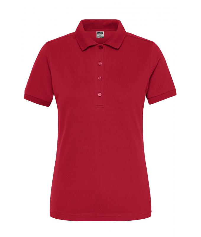 Ladies Ladies' Stretch-Polo Work - SOLID - OCS Blended Red 8704