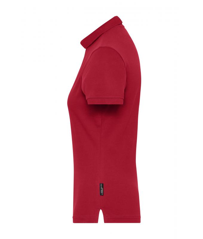 Damen Ladies' Stretch-Polo Work - SOLID - OCS Blended Red 8704