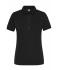 Ladies Ladies' Stretch-Polo Work - SOLID - OCS Blended Black 8704