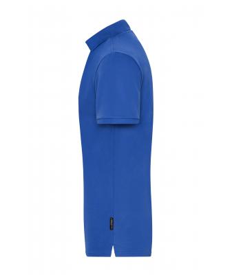Men Men's BIO Stretch-Polo Work - SOLID -   OCS Blended Royal 8703