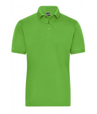Men Men's BIO Stretch-Polo Work - SOLID -   OCS Blended Lime-green 8703