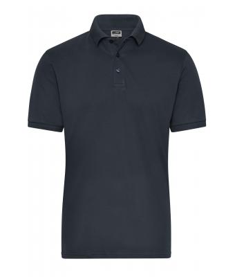 Men Men's BIO Stretch-Polo Work - SOLID - Carbon 8703