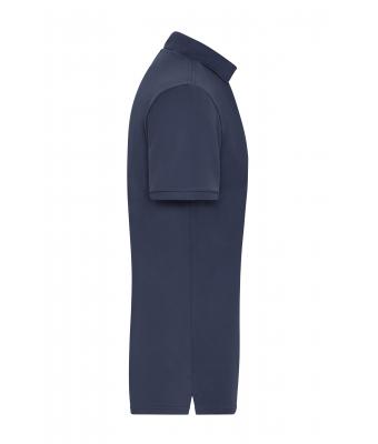 Herren Men's ORGANIC Stretch-Polo Work - SOLID -   OCS Blended Navy 8703