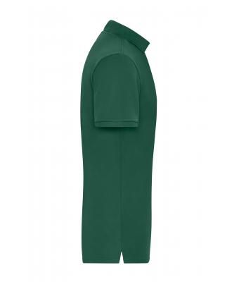 Herren Men's ORGANIC Stretch-Polo Work - SOLID -   OCS Blended Dark-green 8703