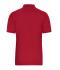 Herren Men's ORGANIC Stretch-Polo Work - SOLID -   OCS Blended Red 8703
