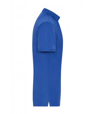 Men Men's Stretch-Polo Work - SOLID -   OCS Blended Royal 8703