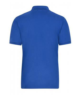 Men Men's Stretch-Polo Work - SOLID -   OCS Blended Royal 8703