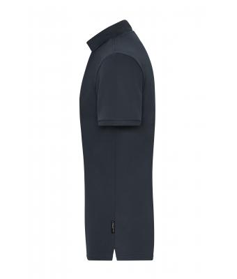 Men Men's Stretch-Polo Work - SOLID -   OCS Blended Carbon 8703