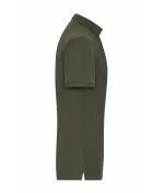 Herren Men's Stretch-Polo Work - SOLID - OCS Blended Olive 8703