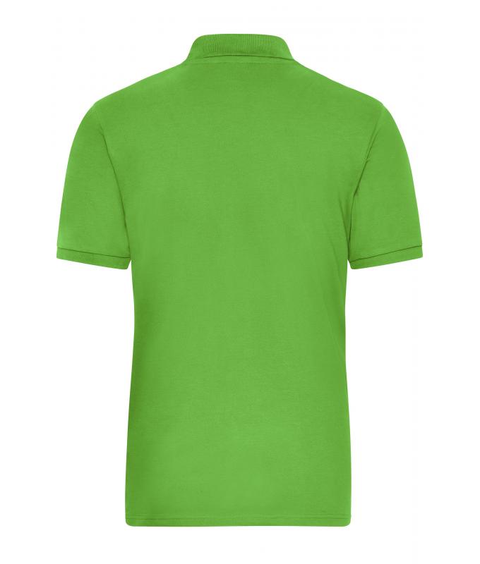 Men Men's Stretch-Polo Work - SOLID - OCS Blended Lime-green 8703