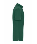 Herren Men's Stretch-Polo Work - SOLID - OCS Blended Dark-green 8703