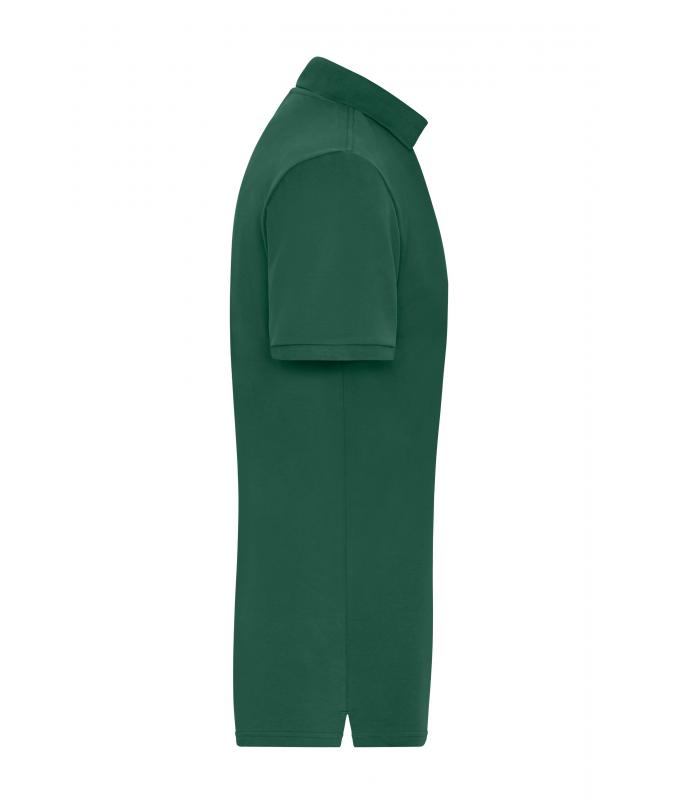 Herren Men's Stretch-Polo Work - SOLID - OCS Blended Dark-green 8703
