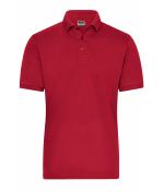Herren Men's Stretch-Polo Work - SOLID - OCS Blended Red 8703