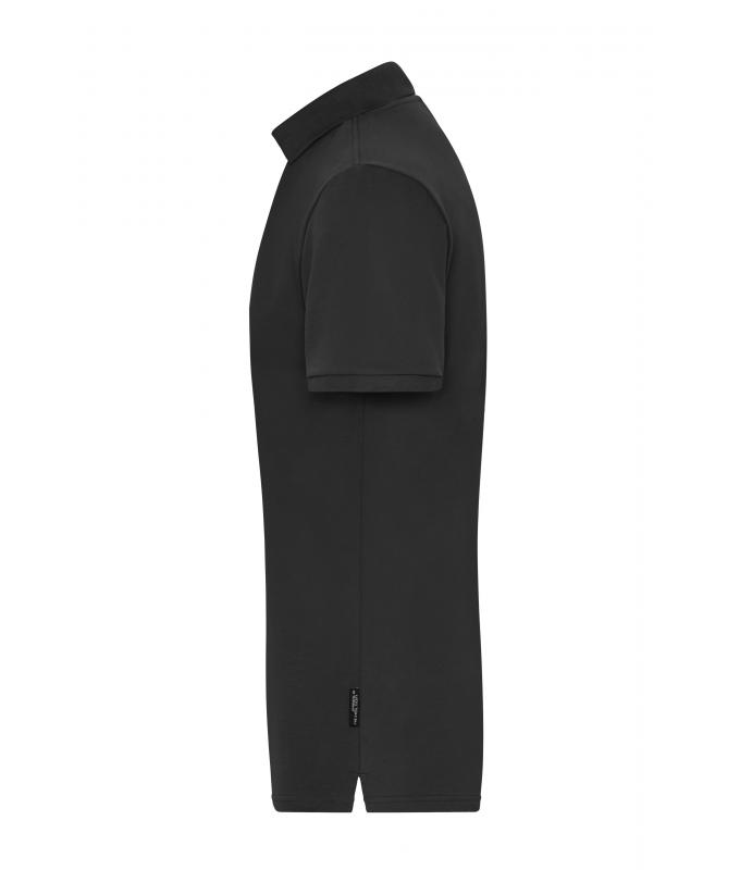 Herren Men's Stretch-Polo Work - SOLID - OCS Blended Black 8703