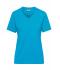 Damen Ladies' BIO Workwear T-Shirt Turquoise 8731