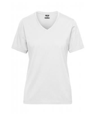 Damen Ladies' BIO Workwear T-Shirt White 8731