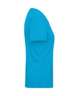 Damen Ladies' ORGANIC Workwear T-Shirt   OCS Blended Turquoise 8731