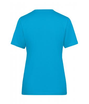 Damen Ladies' ORGANIC Workwear T-Shirt   OCS Blended Turquoise 8731