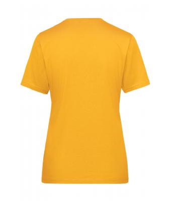 Damen Ladies' ORGANIC Workwear T-Shirt   OCS Blended Gold-yellow 8731