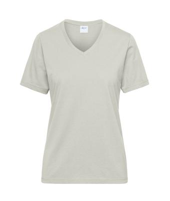 Damen Ladies' ORGANIC Workwear T-Shirt   OCS Blended Cement 8731