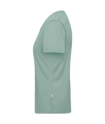 Damen Ladies' ORGANIC Workwear T-Shirt   OCS Blended Foggy-green 8731