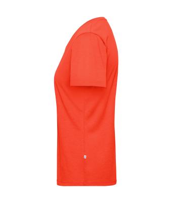 Damen Ladies' ORGANIC Workwear T-Shirt   OCS Blended Spicy-orange 8731