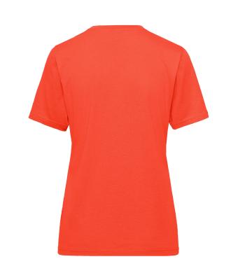 Damen Ladies' ORGANIC Workwear T-Shirt   OCS Blended Spicy-orange 8731
