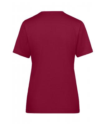 Damen Ladies' ORGANIC Workwear T-Shirt   OCS Blended Wine 8731