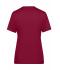 Damen Ladies' ORGANIC Workwear T-Shirt   OCS Blended Wine 8731
