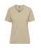 Damen Ladies' ORGANIC Workwear T-Shirt Stone 8731