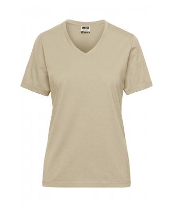 Damen Ladies' Workwear T-Shirt   OCS Blended Stone 8731