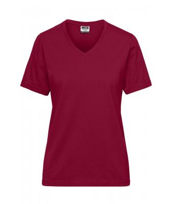 Damen Ladies' Workwear T-Shirt   OCS Blended Wine 8731