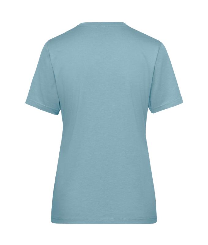 Damen Ladies' Workwear T-Shirt OCS Blended Steel-blue 8731