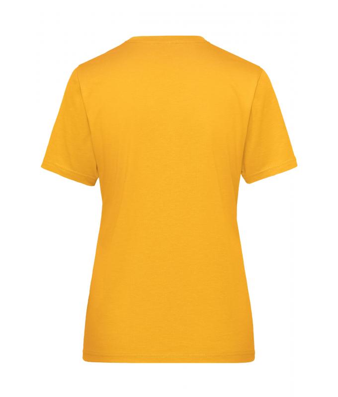 Damen Ladies' Workwear T-Shirt OCS Blended Gold-yellow 8731