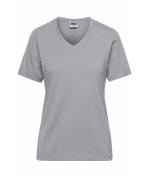 Damen Ladies' Workwear T-Shirt OCS Blended Grey-heather 8731