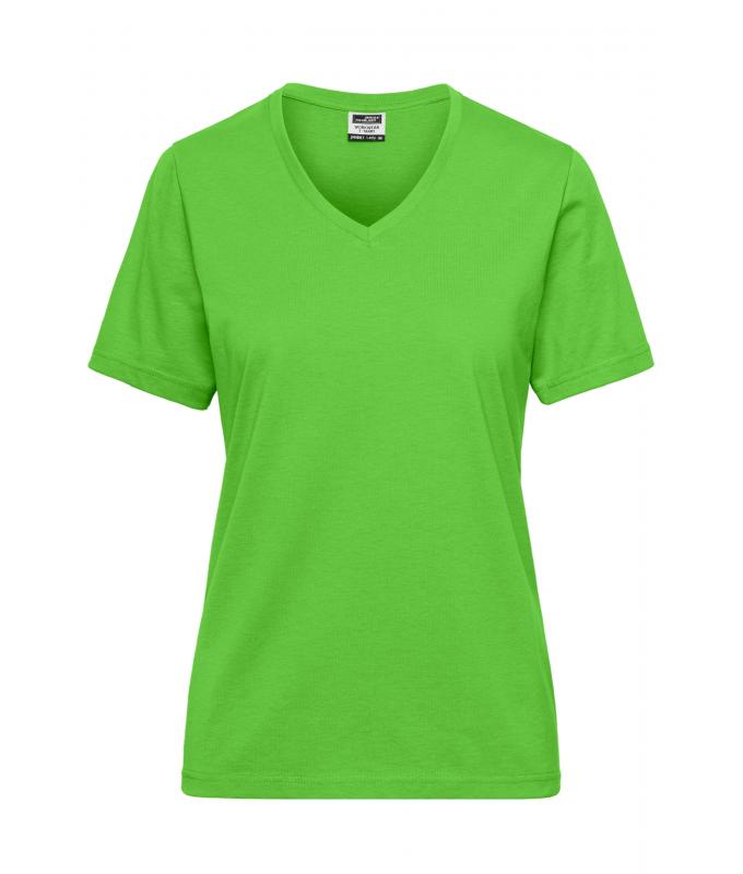 Ladies Ladies' Workwear T-Shirt OCS Blended Lime-green 8731