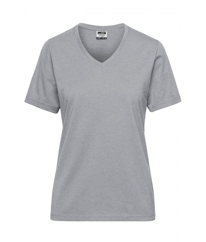Ladies Ladies' Workwear T-Shirt OCS Blended Grey-heather 8731