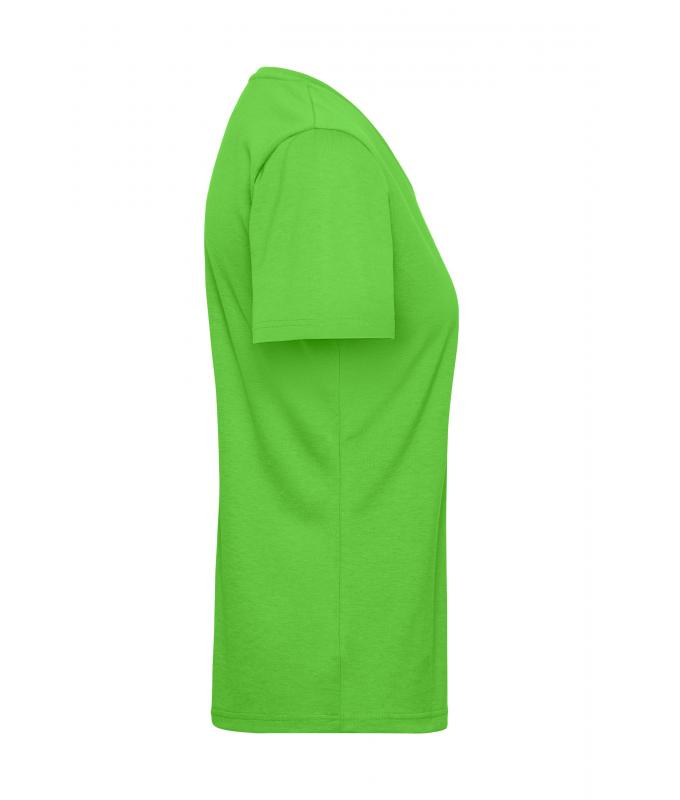 Damen Ladies' Workwear T-Shirt OCS Blended Lime-green 8731