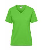 Damen Ladies' Workwear T-Shirt OCS Blended Lime-green 8731
