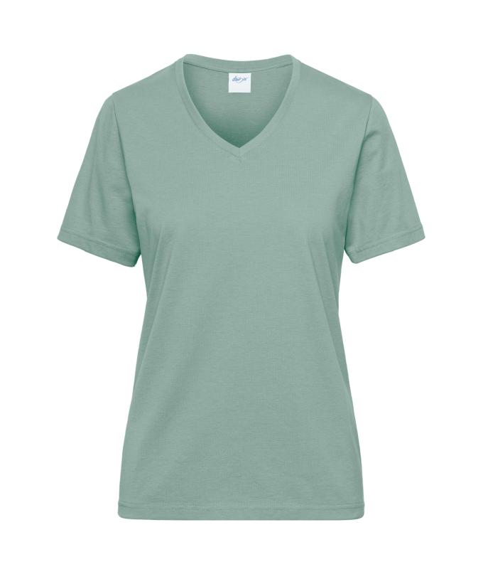 Damen Ladies' Workwear T-Shirt OCS Blended Foggy-green 8731