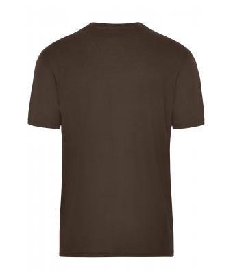 Men Men's BIO Workwear T-Shirt   OCS Blended Brown 8732