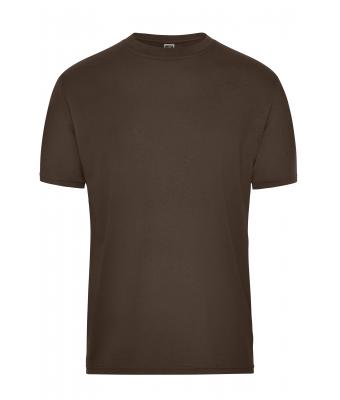 Men Men's BIO Workwear T-Shirt   OCS Blended Brown 8732