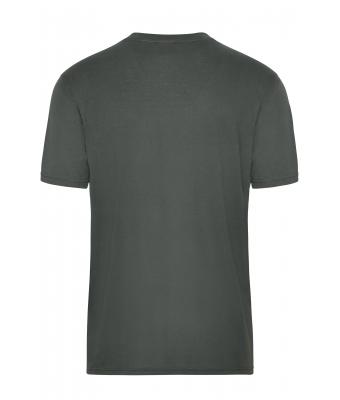 Men Men's BIO Workwear T-Shirt   OCS Blended Dark-grey 8732
