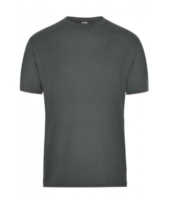 Men Men's BIO Workwear T-Shirt   OCS Blended Dark-grey 8732